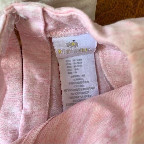 2 set of Dylan and Abby dress / tunic legging set - Picture 6 of 8